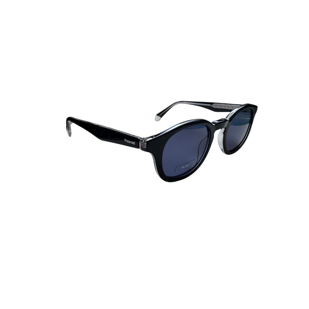NEW Polaroid  PLD 2102 7C5C3 Black Crystal Grey Polarized Sunglasses